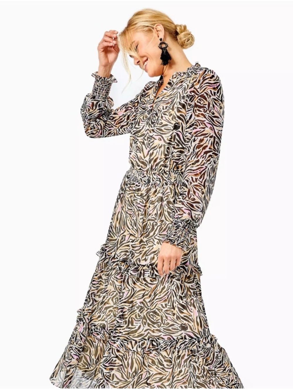 Lily Pulitzer Ardith Midi Dress Size 12